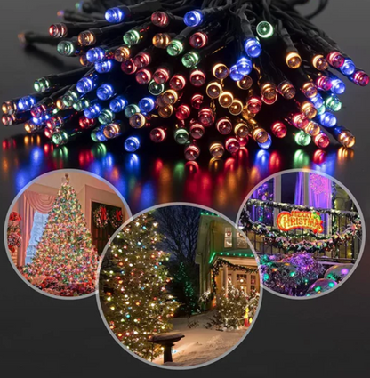 Luces multicolores - Energía solar