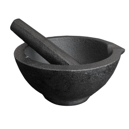 MORTERO DE HIERRO FUNDIDO 13 CM – TRADICIÓN, FUERZA Y SABOR AUTÉNTICO