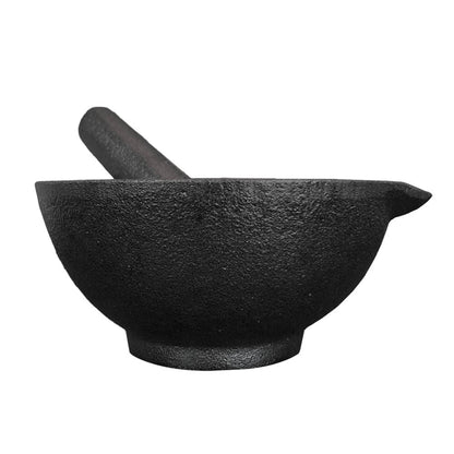 MORTERO DE HIERRO FUNDIDO 13 CM – TRADICIÓN, FUERZA Y SABOR AUTÉNTICO