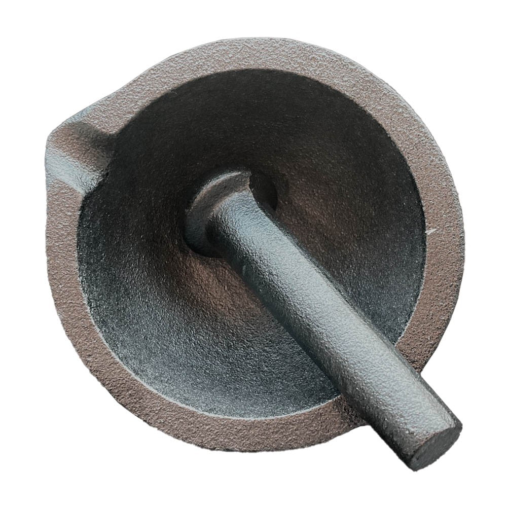 MORTERO DE HIERRO FUNDIDO 13 CM – TRADICIÓN, FUERZA Y SABOR AUTÉNTICO