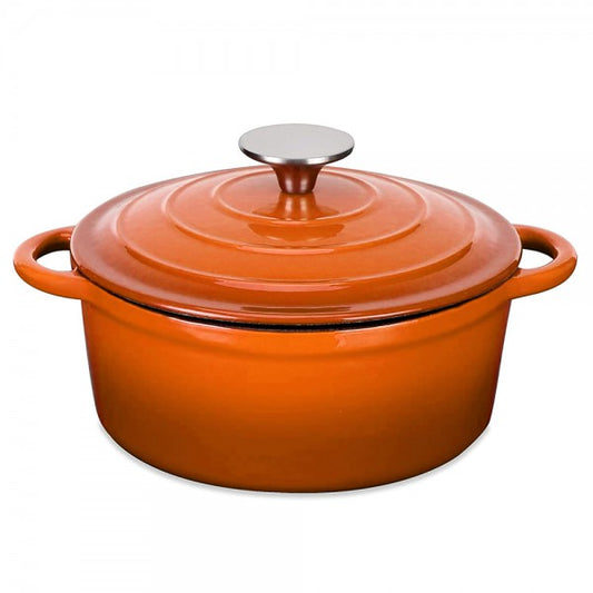 OLLA HIERRO FUNDIDO REDONDA FLAMME TOULOUSE 3LTS