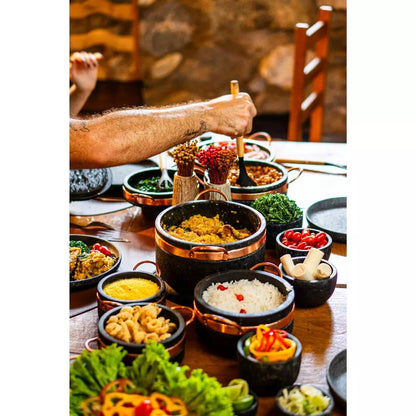 Juego de 14 ollas de esteatita Antiadherentes - Black Friday