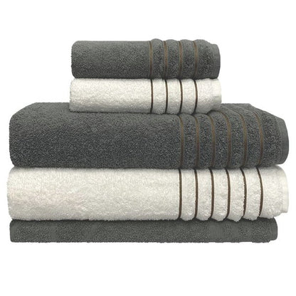 Jogo con 10 Toallas de Baño + 10 Toallas de Rostro de Regalo